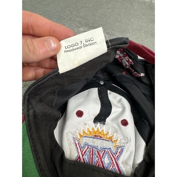 Vintage 1994 Super Bowl NFL Adjustable SnapBack Hat Black - Picture 7 of 8